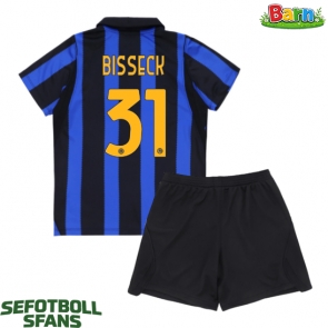 Inter Milan Yann Bisseck #31 Hemmaställ Barn 2026-27 Kortärmad (+ Korta byxor)